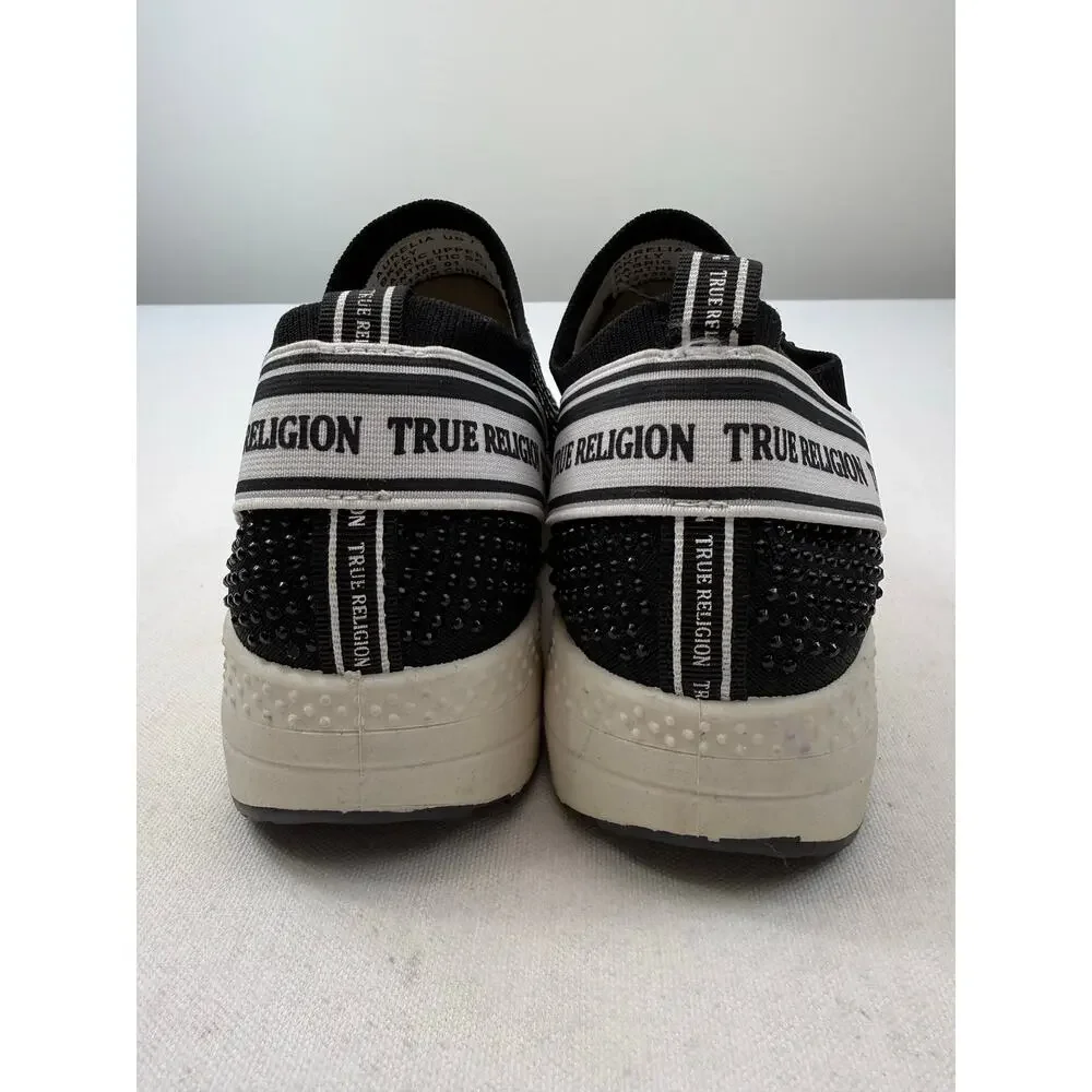 True Religion Aurelia Bling Slip-On Shoes Unworn Women’s Sz 7 Sparkle‎ Statement